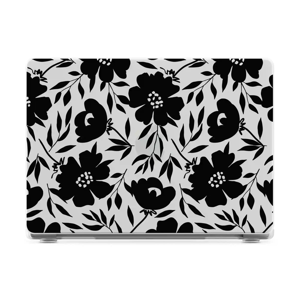 Dark Fantasy | Contrast Floral Laptop Shell