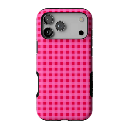 Sweet Jam | Hot Pink Gingham Case