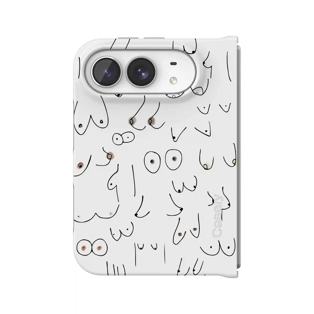 I'm With Her | Black & White Boobs Case