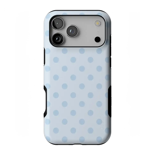 Spotted in SoHo | Light Blue Polka Dot Case