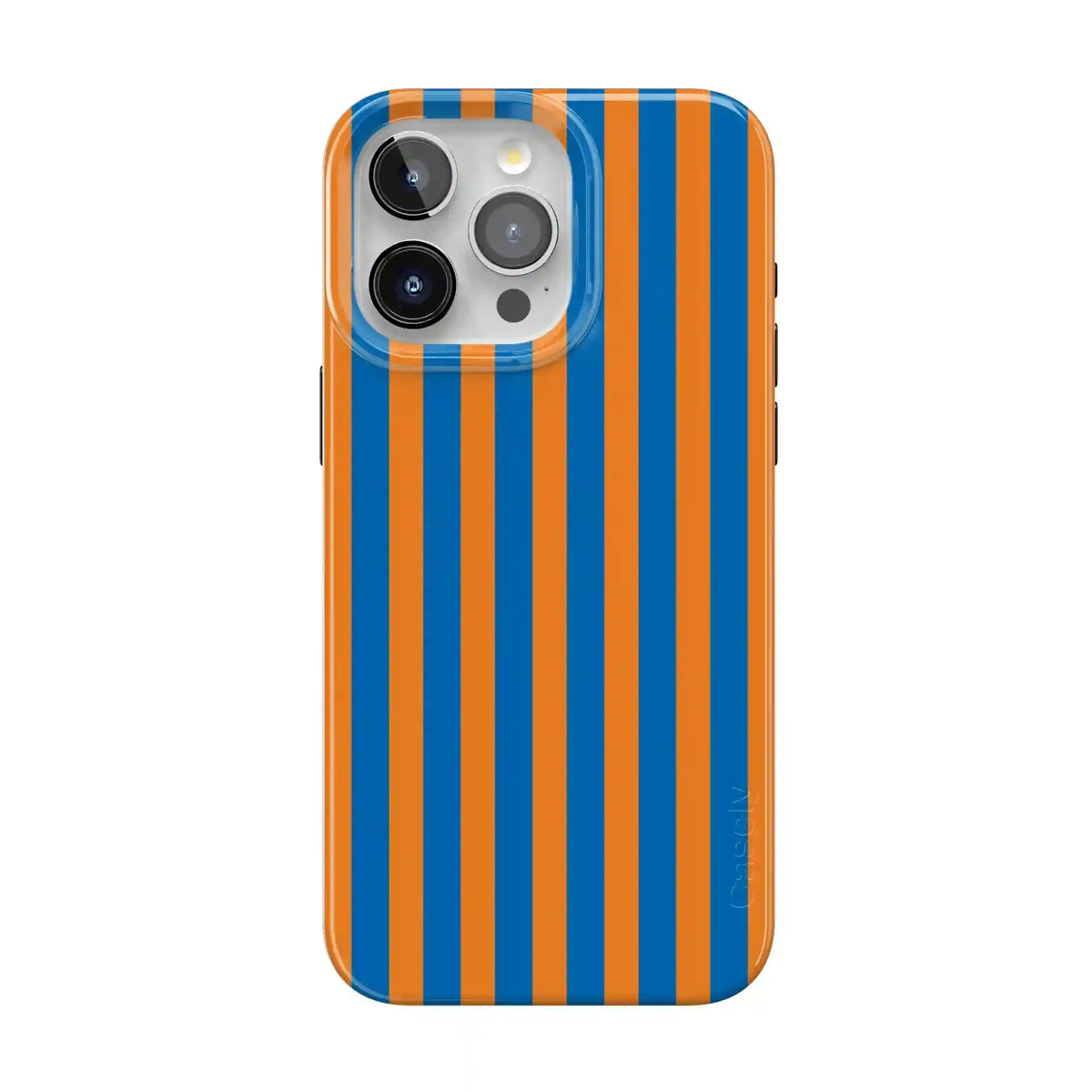 Go New York | Blue & Orange Stripes Case