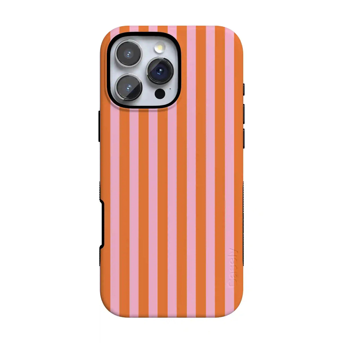 Perfect Stripes | Orange & Pink Stripes Case