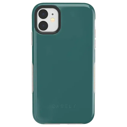 Deep Teal on Nude | Ultra-Protective Bold Case
