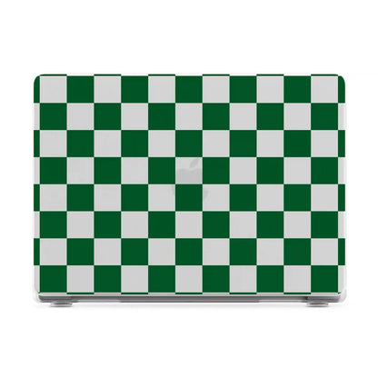 Fit Check | Green Checkerboard Laptop Shell
