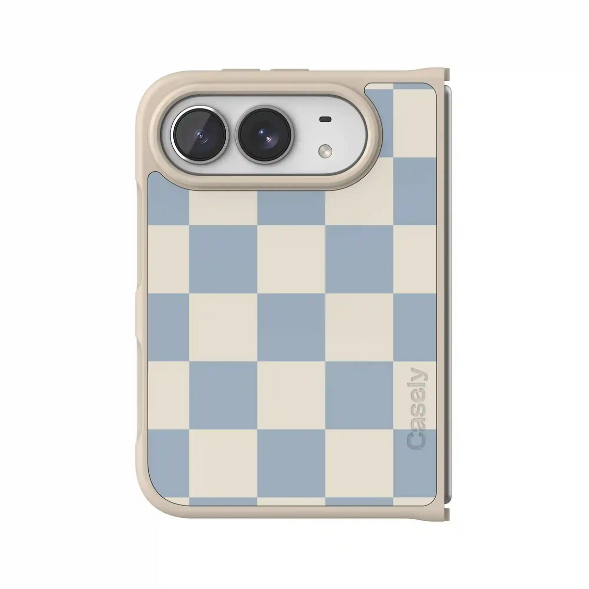 Fit Check | Light Blue Checkerboard Case