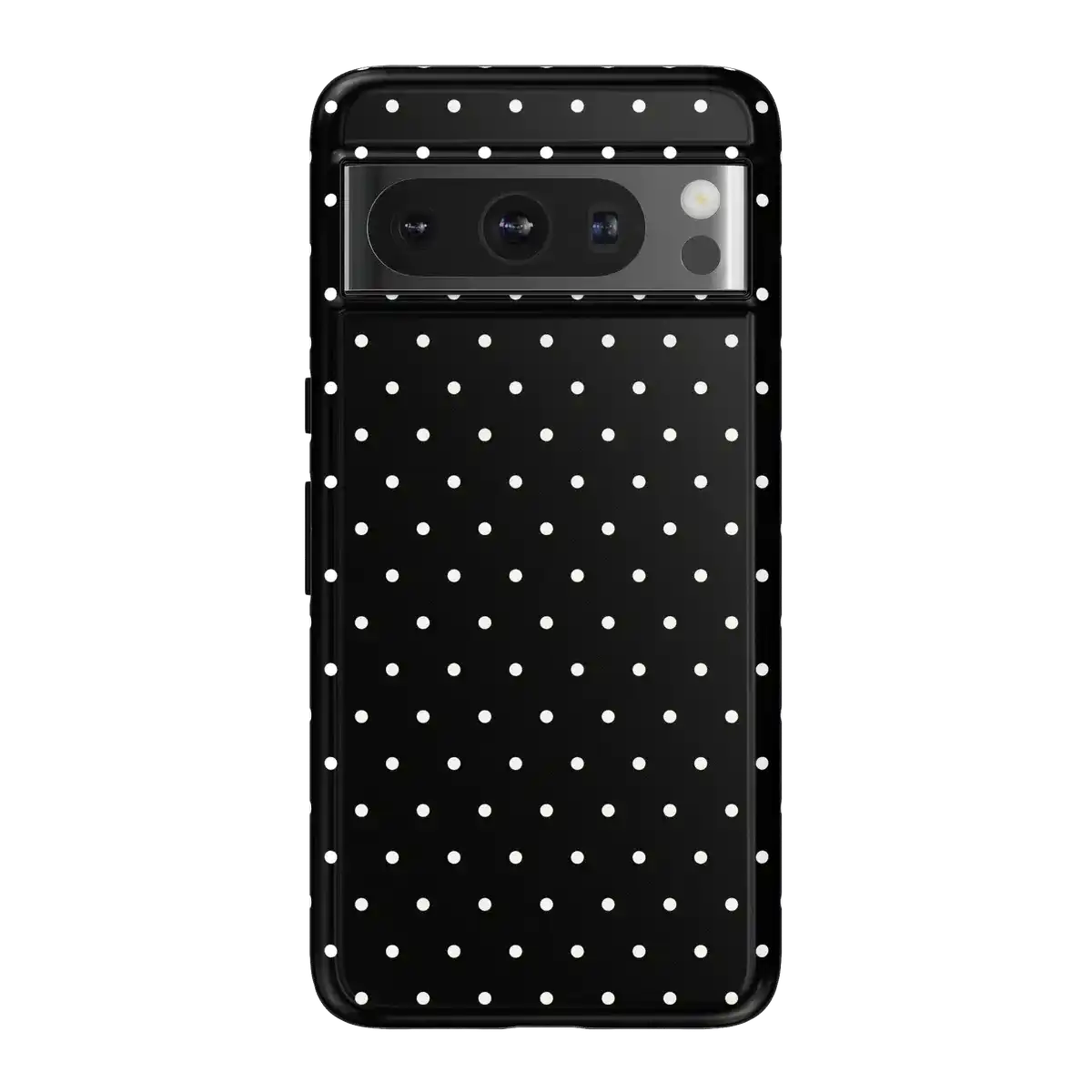 On the Dot | White Polka Dot Case