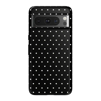 On the Dot | White Polka Dot Case