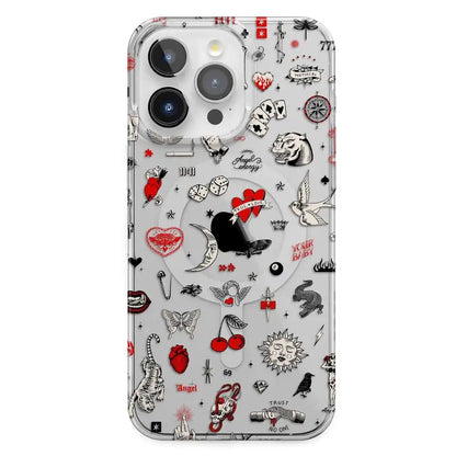 Not a Phase | Clear Flash Tattoo Case