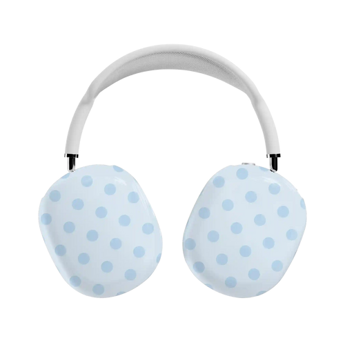 Spotted in SoHo | Light Blue Polka Dot AirPods Max Case
