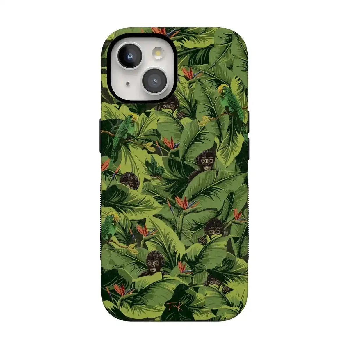 Sneaky Monkeys | Frida Kahlo Jungle Floral Case
