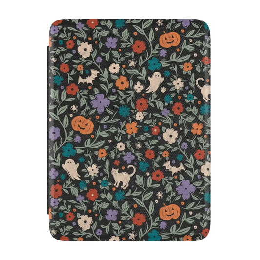 Toil & Bloom | Halloween Floral Kindle Case