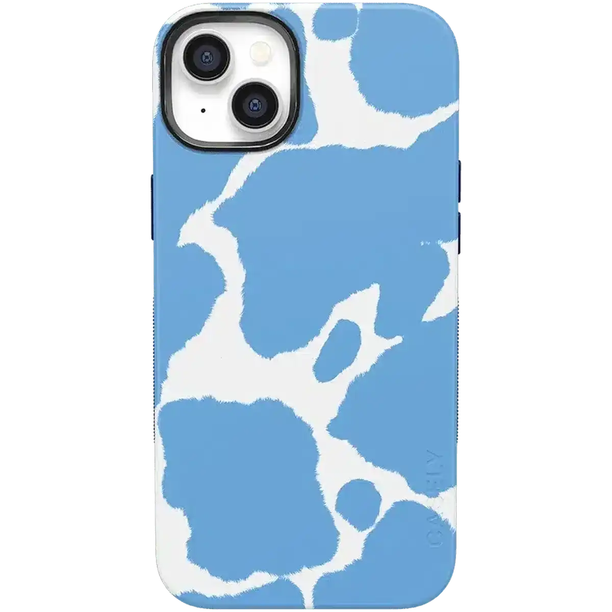 Current MOOd | Light Blue Cow Print Case