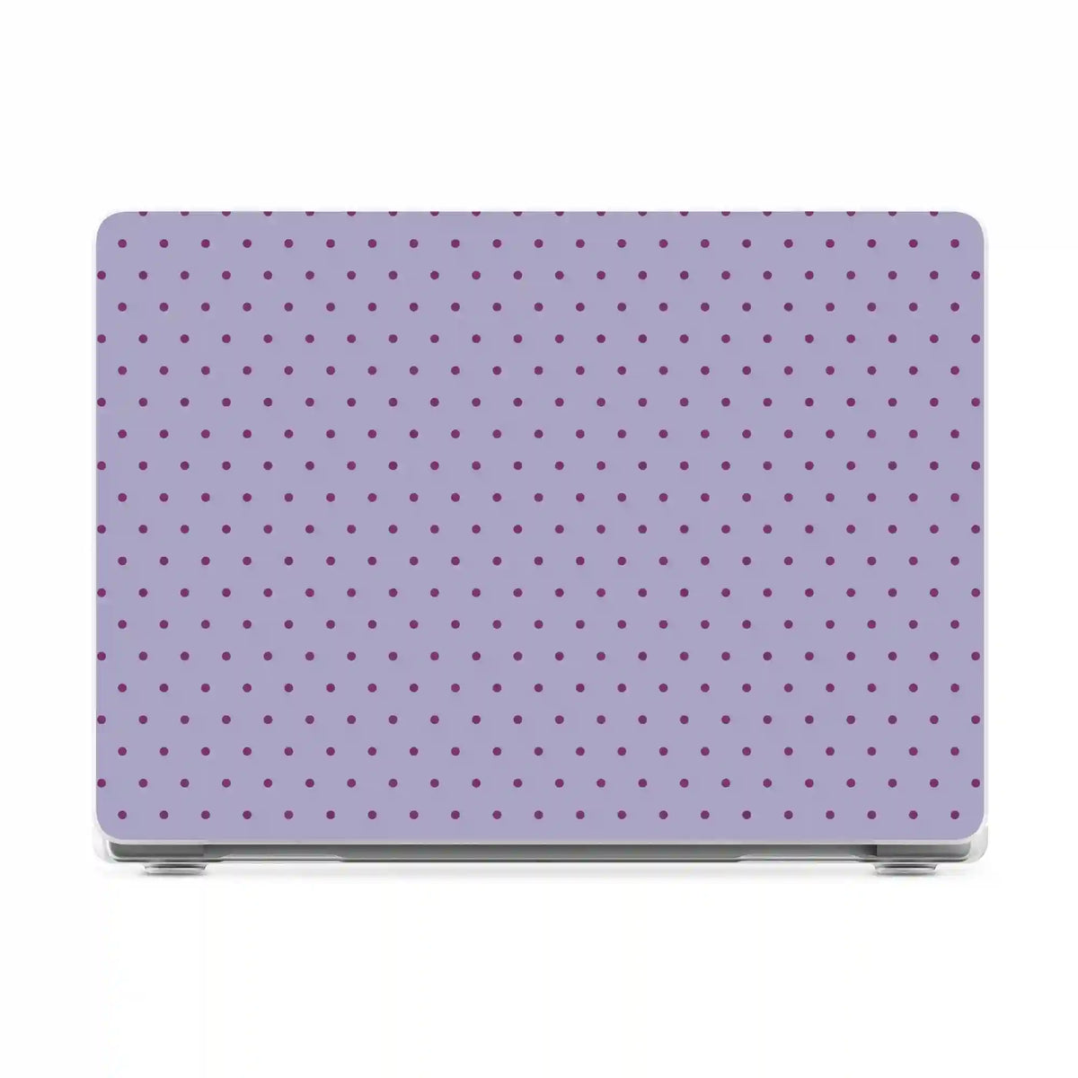 On the Dot | Purple & Plum Polka Dot Laptop Shell