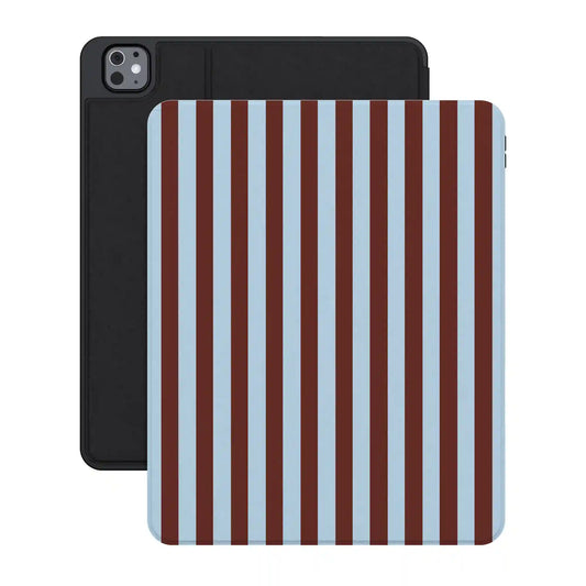 Sunday in Brooklyn | Blue Stripes iPad Case