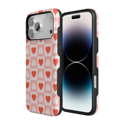 King of My Heart | Checkered Hearts Case