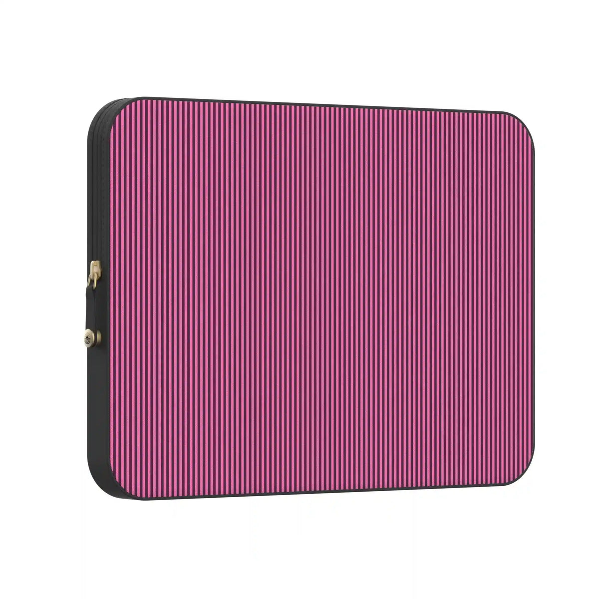 Stripes and the City | Pink & Purple Pinstripe Laptop Case