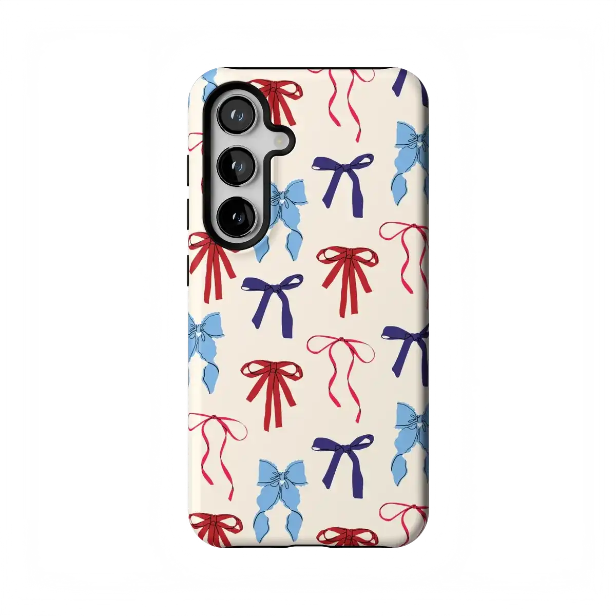 American Girlie | Red White & Blue Bows Case