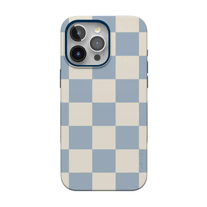 Fit Check | Light Blue Checkerboard Case