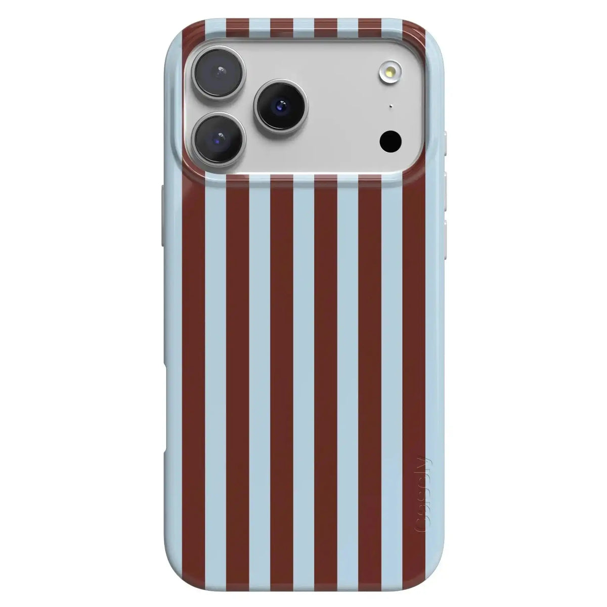 Sunday in Brooklyn | Blue Stripes Case