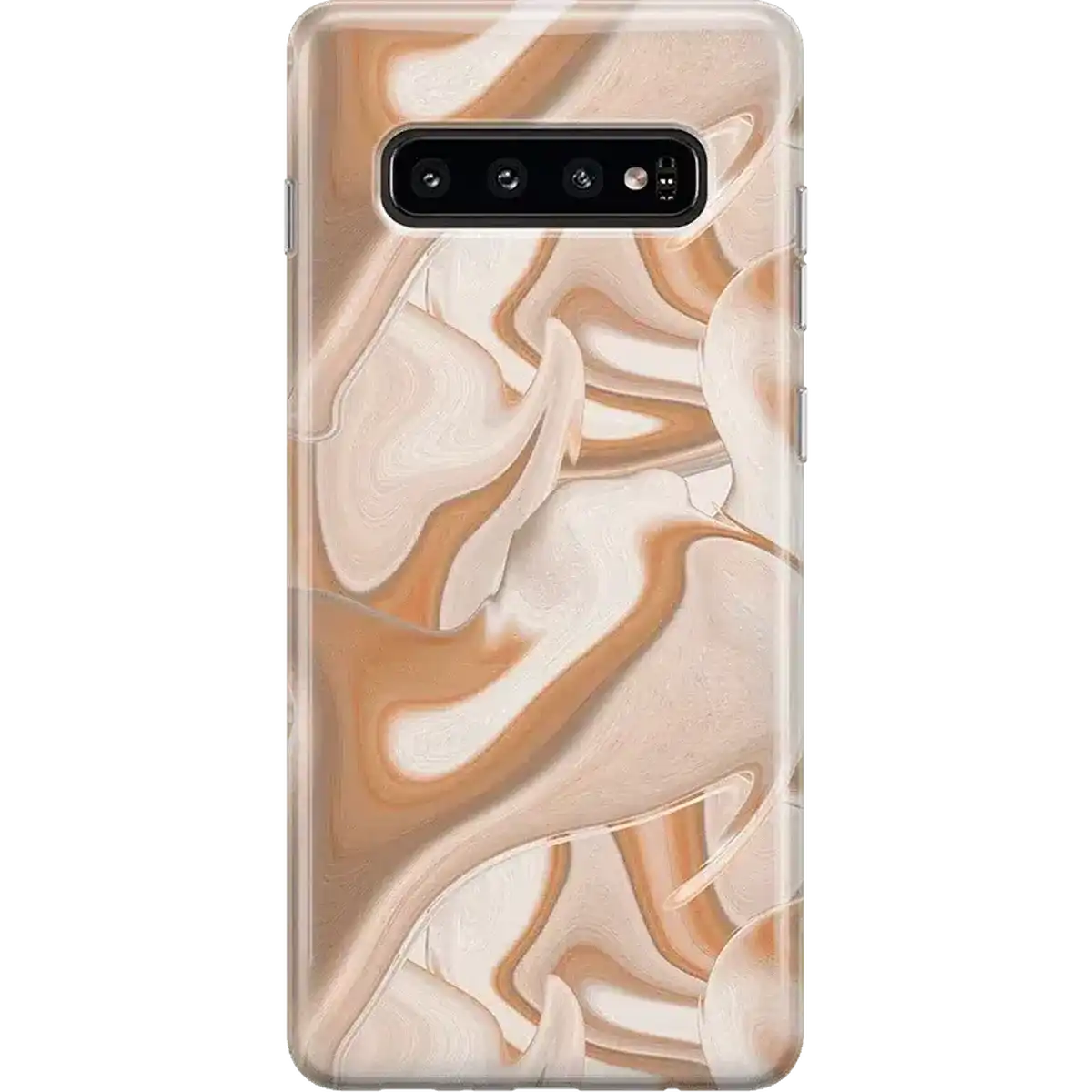 Caramel Delight | Marble Swirl Samsung Case