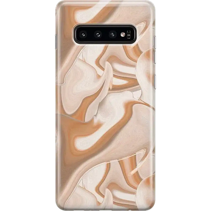 Caramel Delight | Marble Swirl Samsung Case