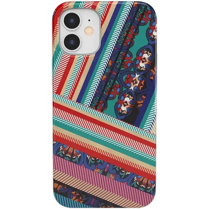 Wearing Layers | Layered Patchwork iPhone Case