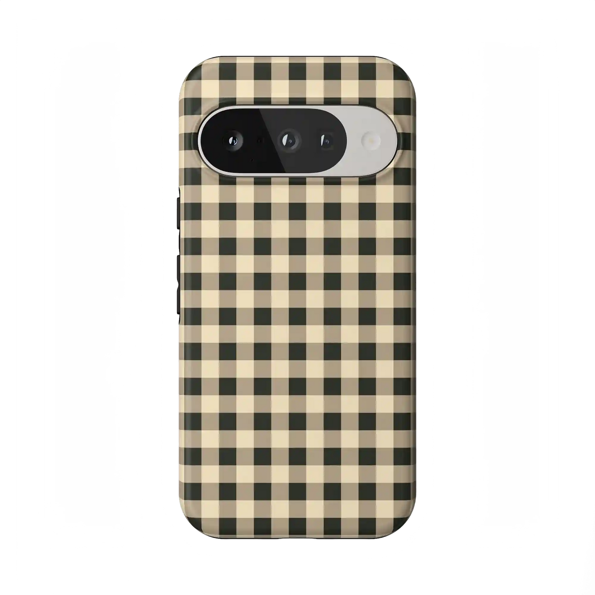 Cedar Lane | Black & Cream Gingham Case