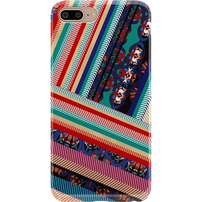 Wearing Layers | Layered Patchwork iPhone Case