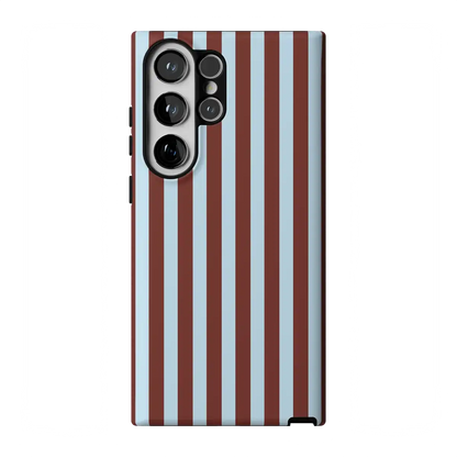 Sunday in Brooklyn | Blue Stripes Case
