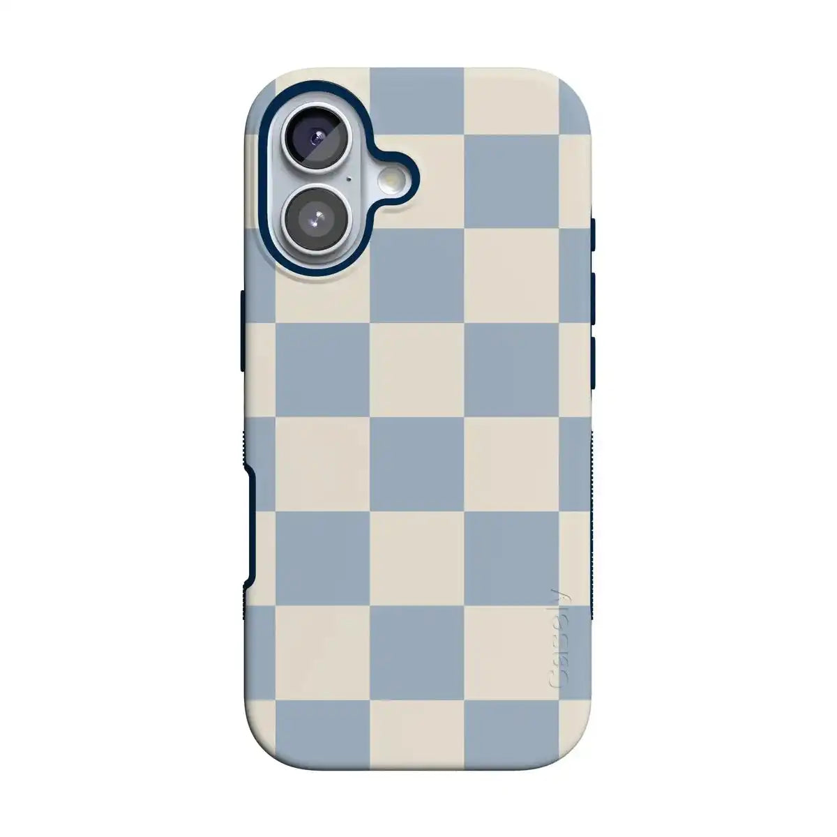 Fit Check | Light Blue Checkerboard Case