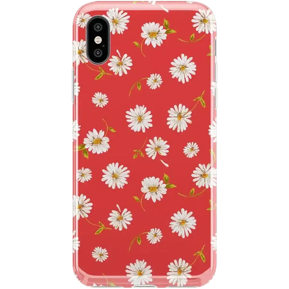 Daisy Daydream | Red Coral Floral Case