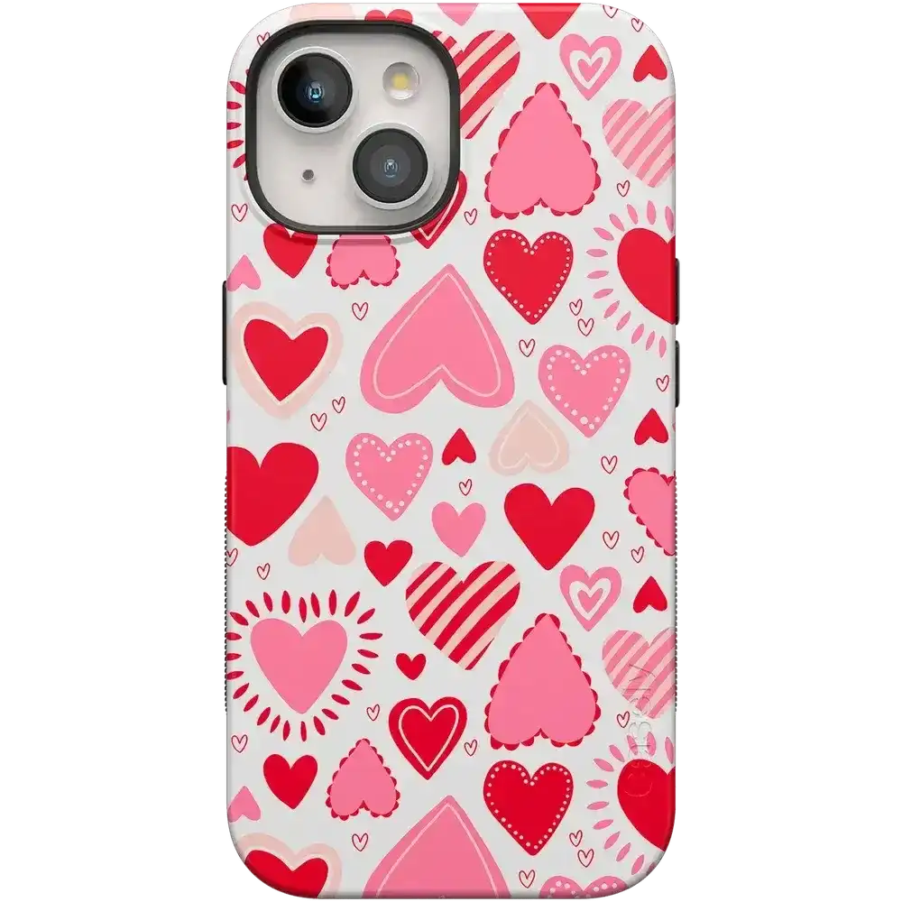 Love Struck | Heart Stickers Case