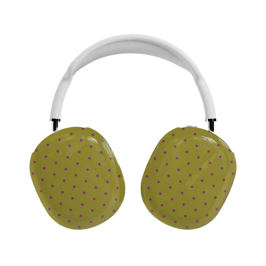 On the Dot | Moss & Plum Dots AirPods Max Case