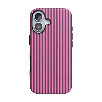 Stripes and the City | Pink & Purple Pinstripe Case