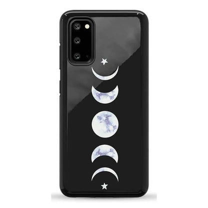 It's Just a Phase | Marble Moon Samsung Case