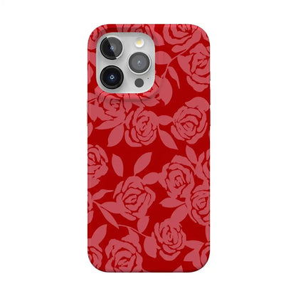 Final Rose | Red & Pink Floral Case