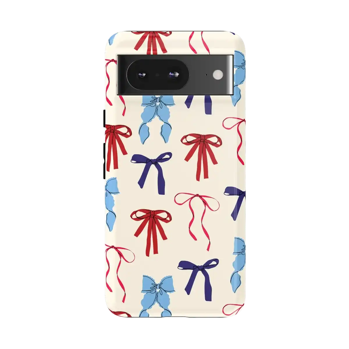 American Girlie | Red White & Blue Bows Case