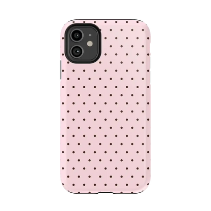 On the Dot | Pink Polka Dot Case