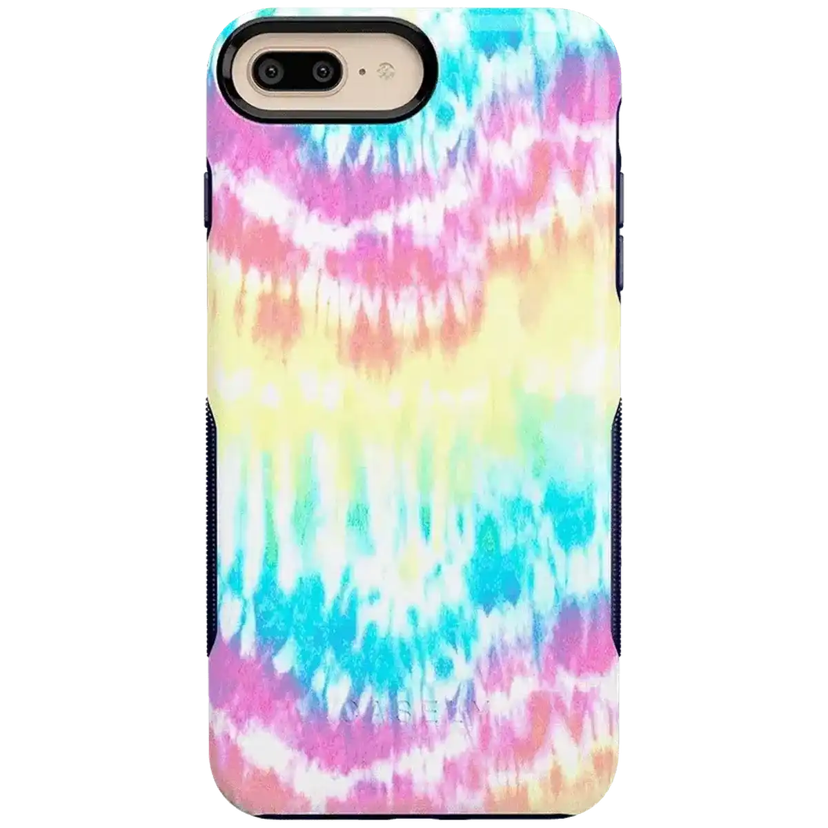 Wild & Free | Classic Rainbow Tie Dye iPhone Case