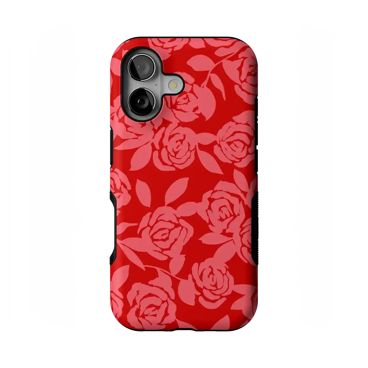 Final Rose | Red & Pink Floral Case