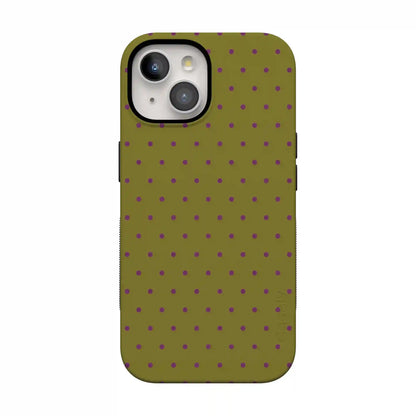 On the Dot | Moss & Plum Dots Case