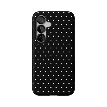 On the Dot | White Polka Dot Case