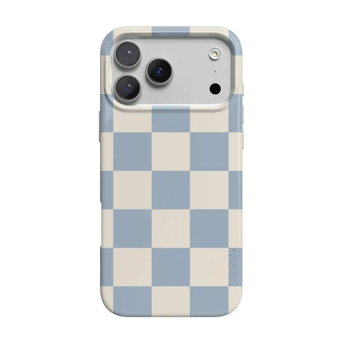 Fit Check | Light Blue Checkerboard Case