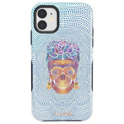 Vida y Muerte | Frida Kahlo Dotted Skull Case