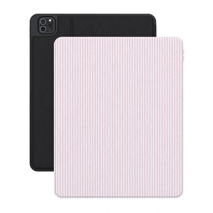 Stripes and the City | Light Pink Pinstripe iPad Case