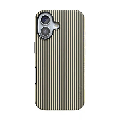 Stripes and the City | Black Pinstripes Case