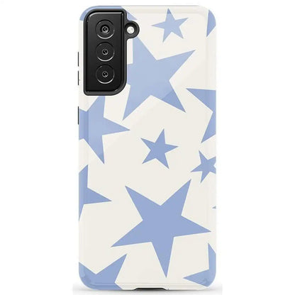 Stars Align | Blue & White Stars Samsung Case