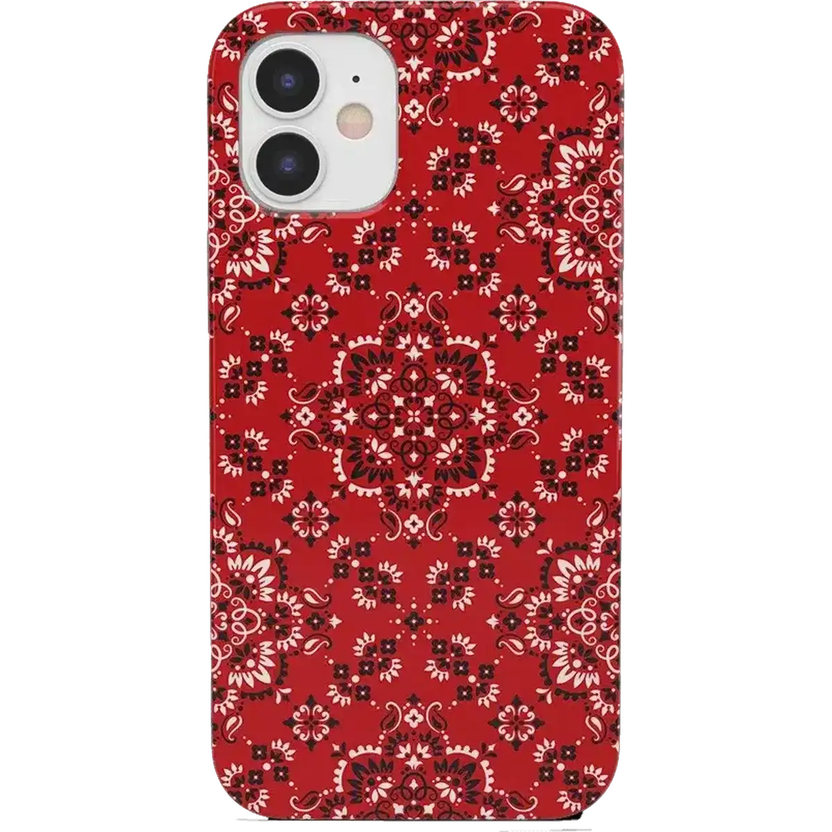 I'm with the Band | Red Bandana Print Case