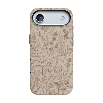 Beige Garden | Neutral Floral Case