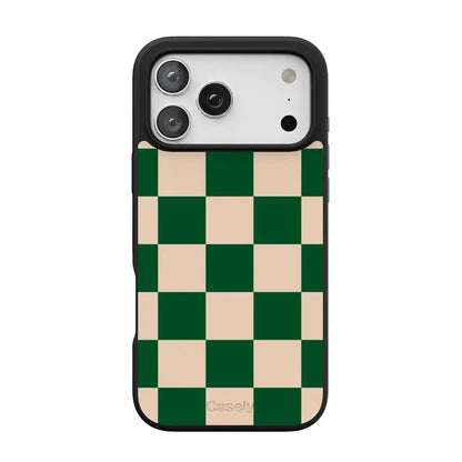 Fit Check | Green Checkerboard Case